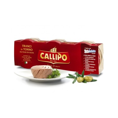 Tonno Callipo all'Olio di Oliva Confezione 3 x 80 g bottega-lombardosrl
