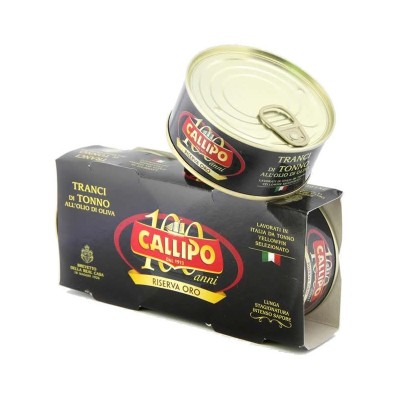 Tonno Callipo Riserva Oro all'Olio di Oliva Confezione 2x160 g bottega-lombardosrl