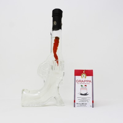 Grappa al Peperoncino 20 cl Bottiglie Varie Forme - La Spina Santa bottega-lombardosrl