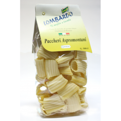 Pasta secca Paccheri Aspromontani Calabresi 500 g bottega-lombardosrl
