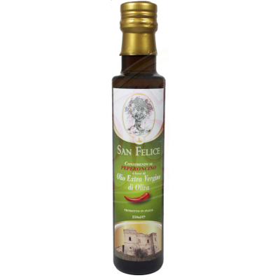 Condimento al Peperoncino San Felice a base di olio extra vergine di oliva 250 ml bottega-lombardosrl