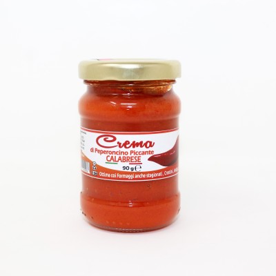 Crema di peperoncino piccante di Calabria 106 ml bottega-lombardosrl