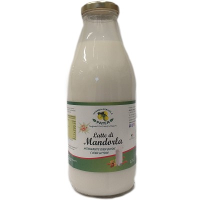 Latte di Mandorla Patea 750 ml con 11% Mandorle di Sicilia bottega-lombardosrl