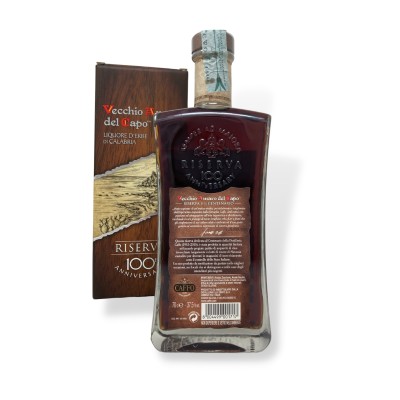Liquore Vecchio Amaro del Capo Riserva Centenario Anniversario 100 anni Astuccio bottega-lombardosrl