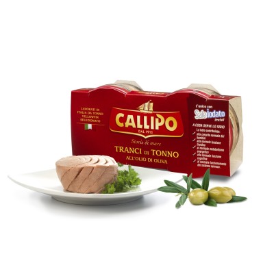 Tonno Callipo In Olio D'Oliva Confezione 160 g x 2 bottega-lombardosrl