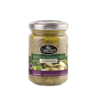 Pesto di pistacchio calaciura o/evo 140gr. bottega-lombardosrl