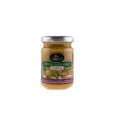 Pate' di olive verdi o/evo gr.140 Calaciura bottega-lombardosrl