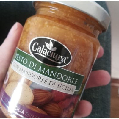 Pesto Calaciura mandorle o/evo gr.140 bottega-lombardosrl