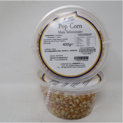 Mais per pop corn barattolo apri e chiudi 400gr bottega-lombardosrl