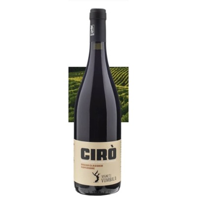 Vino Vumbaca Cirò Rosso superiore DOC bottiglia da 75 cl bottega-lombardosrl