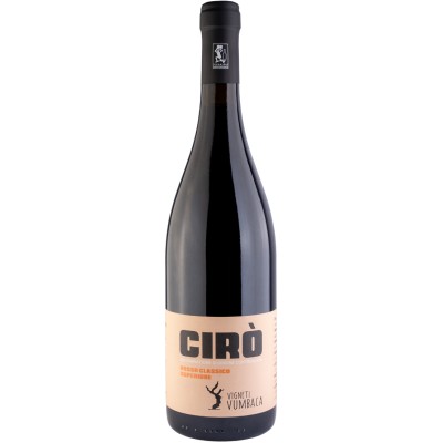 Vino Vumbaca Cirò Rosso superiore DOC bottiglia da 75 cl bottega-lombardosrl