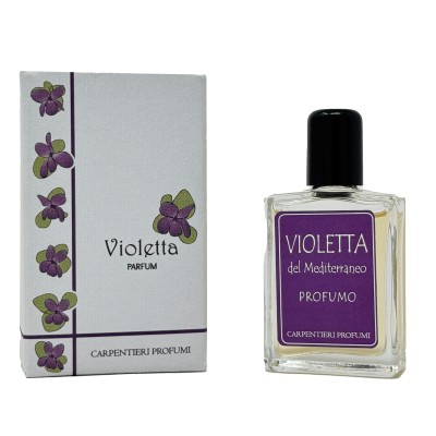 Profumo Violetta del Mediterraneo 15 ml Parfum Carpentieri bottega-lombardosrl