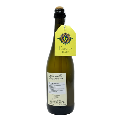 Vino Grechello Bianco Frizzante IGT Crisera' Bottiglia da 75 cl bottega-lombardosrl