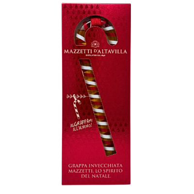 Grappa Mazzetti d’Altavilla – 4 cl. Bastoncino di Natale bottega-lombardosrl