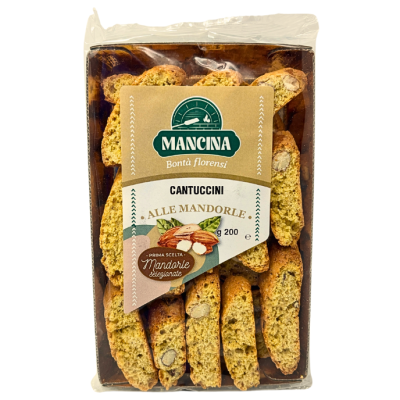 Cantuccini alle Mandorle Mancina 200 gr. bottega-lombardosrl
