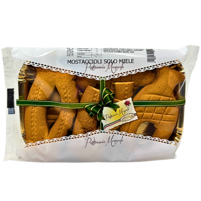 Mostaccioli al Miele Monardo 350 gr. bottega-lombardosrl