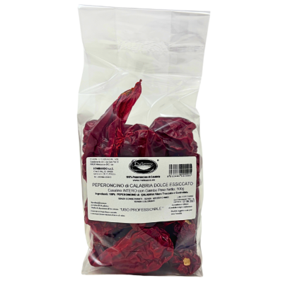 Peperoncino Dolce di Calabria Essiccato 100 gr. bottega-lombardosrl