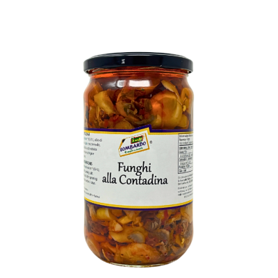 Funghi alla Contadina 580 gr. - il meglio bottega-lombardosrl