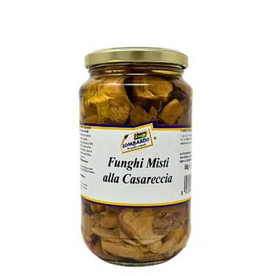 Funghi Misti alla Casareccia 550 gr. - il meglio bottega-lombardosrl