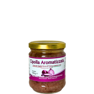 "Cipolla Rossa di Tropea Calabria I.G.P." aromatizzata 212 ml. bottega-lombardosrl