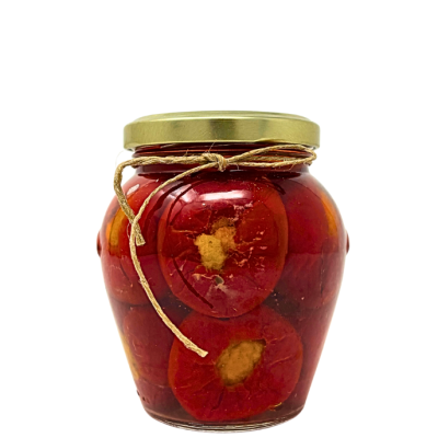 Peperoncini ripieni con tonno 314 ml. - il meglio bottega-lombardosrl