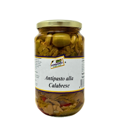 Antipasto Piccante Calabrese in olio 550 gr. - il meglio bottega-lombardosrl