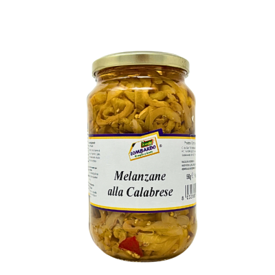 Filetti di melanzane alla calabrese 550 gr. - il meglio bottega-lombardosrl