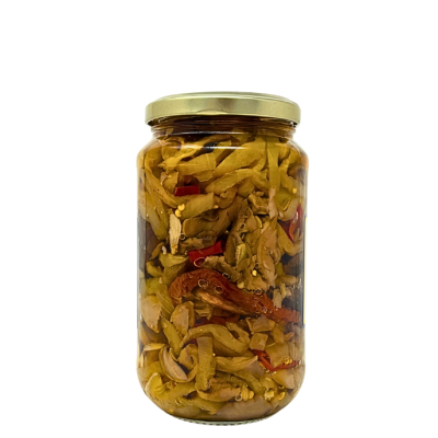 Filetti di melanzane alla calabrese 550 gr. - il meglio bottega-lombardosrl