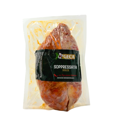 Soppressata calabrese dolce 400 gr. (circa) - Geca bottega-lombardosrl
