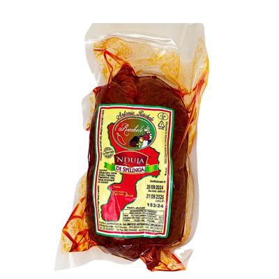 'Nduja di spilinga 480 gr. (circa) - Rachele bottega-lombardosrl