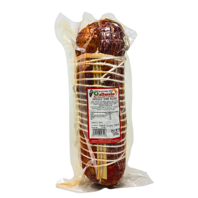 Capocollo piccante intero 1,5 KG (circa) - Galluccio bottega-lombardosrl