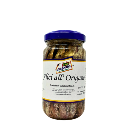 Alici all' origano 200 gr. - il meglio bottega-lombardosrl