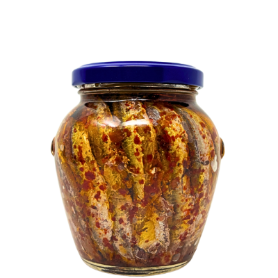 Alici piccanti 300 gr. - Oro Azzurro bottega-lombardosrl