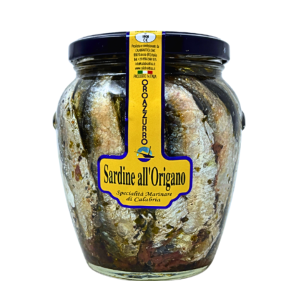 Sardine all'origano 580 gr. - Oro Azzurro bottega-lombardosrl