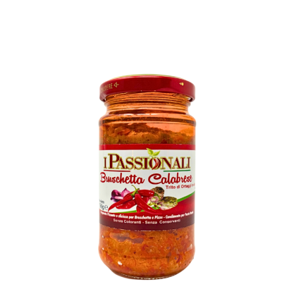 Bruschettata Calabrese piccante 212 ml. - I passionali bottega-lombardosrl