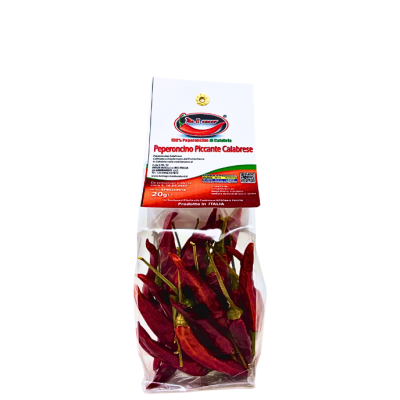 Peperoncino Calabrese piccante intero 20 gr. - Me li cucco bottega-lombardosrl