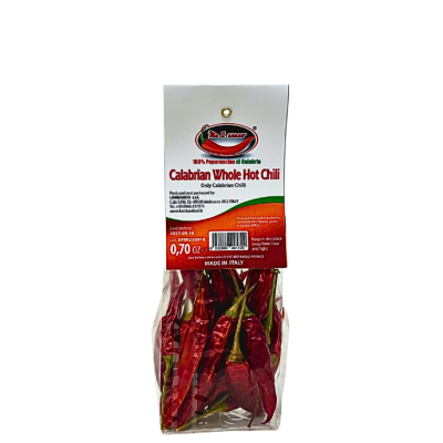 Peperoncino Calabrese piccante intero 20 gr. - Me li cucco bottega-lombardosrl