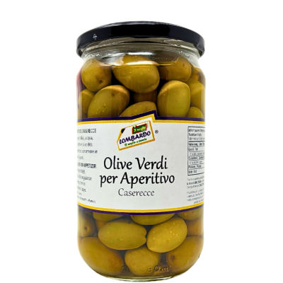 Olive Verdi Caserecce 580 gr. - il meglio bottega-lombardosrl