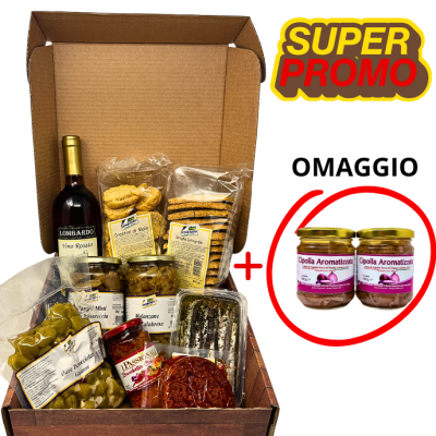 CalabroBox "Aperitivo giù da noi" per 6 persone bottega-lombardosrl